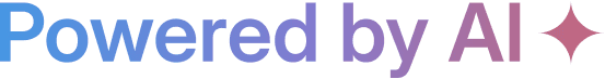 Powered by AI logo