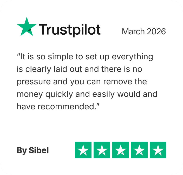 Trustpilot review March 2026 Sibel