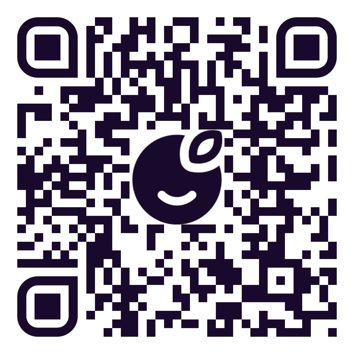 qr for opening the app