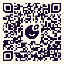 oatmilk white plum qr code